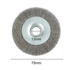 Wire Wheel Brush Set for Angle Grinder - Stainless Steel Cleaning Tools