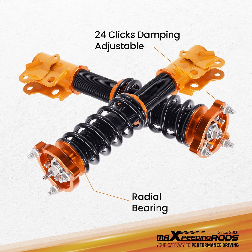 2X Coilover Shocks for Honda Civic EX LX Sedan (2006-2011) Adjustable Height