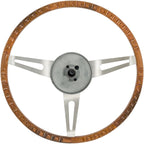 Comfort Grip Steering Wheel for 1969–1972 Chevrolet with Teak Wood 15"