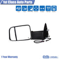 Left Heated Power Towing Mirror for Ram 1500 2500 3500 (2013–2018)