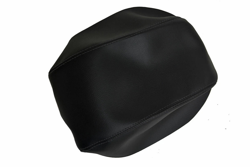Center Console Lid Armrest Cover for Ford Explorer (2020–2022) Black PVC Leather
