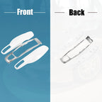 Vehicle Remote Key Cover for Porsche Macan 2014-Up - 1 x Key Shell Case White