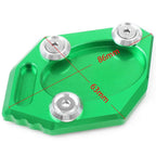 CNC Kickstand Extension Plate for Kawasaki Z250 ZX250 Ninja 2013-2015