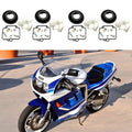 4x Carburetor Diaphragm Rubber for Suzuki Katana (1991–1993)