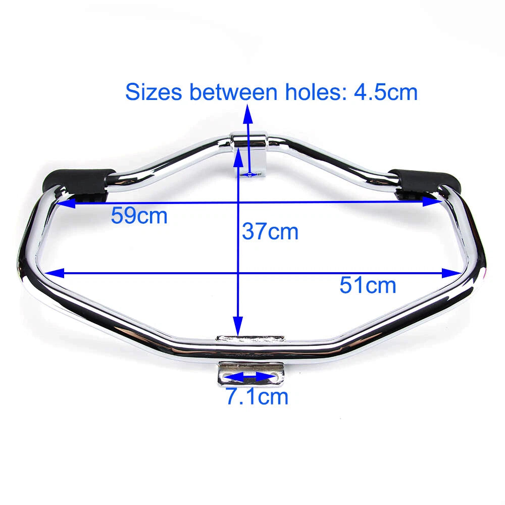 1 1/4" Engine Guard Highway Crash Bar for Harley Sportster XL883 XL1200 (2004–2023)