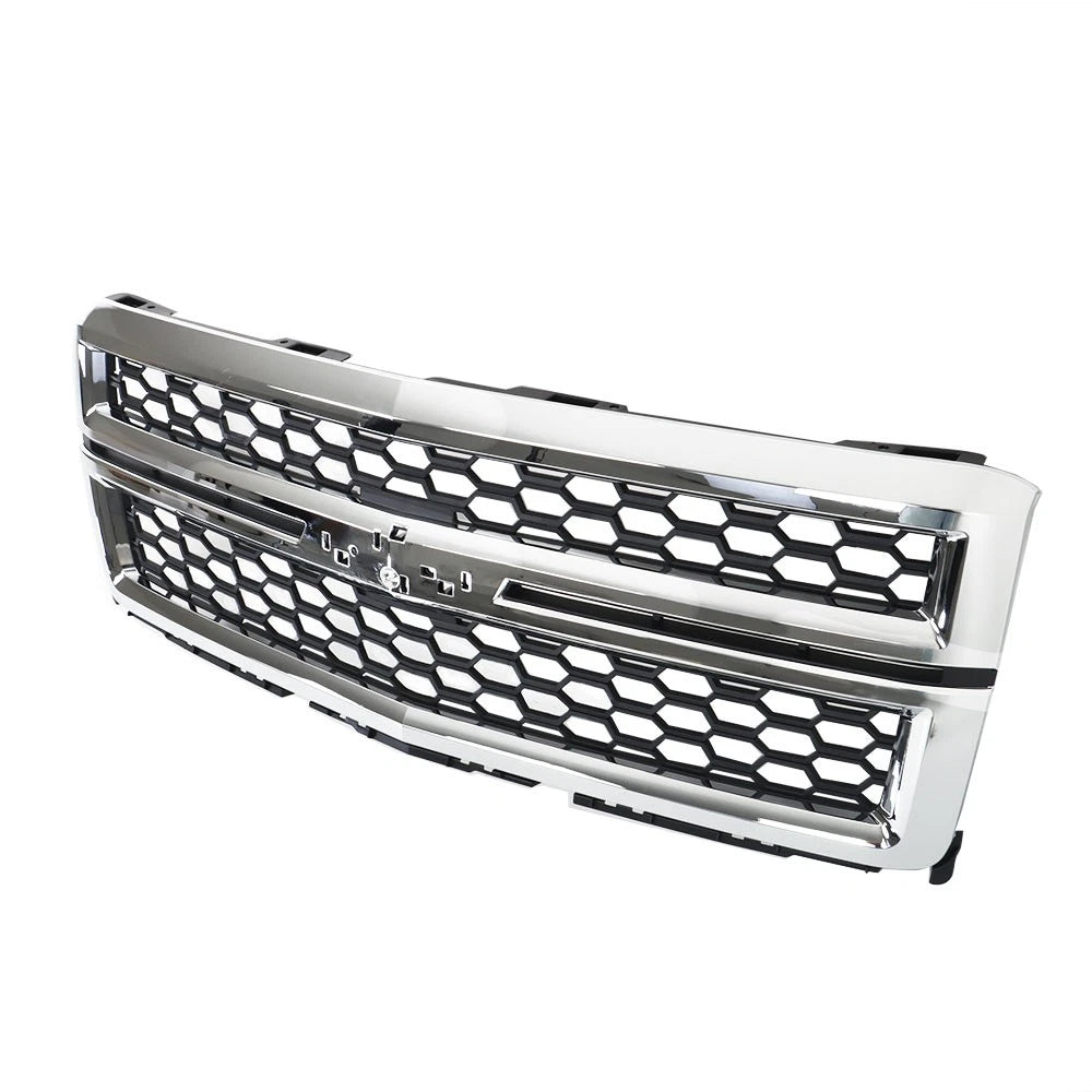 Front Bumper Grille Honeycomb for Chevrolet Silverado 1500 (2014-2015)