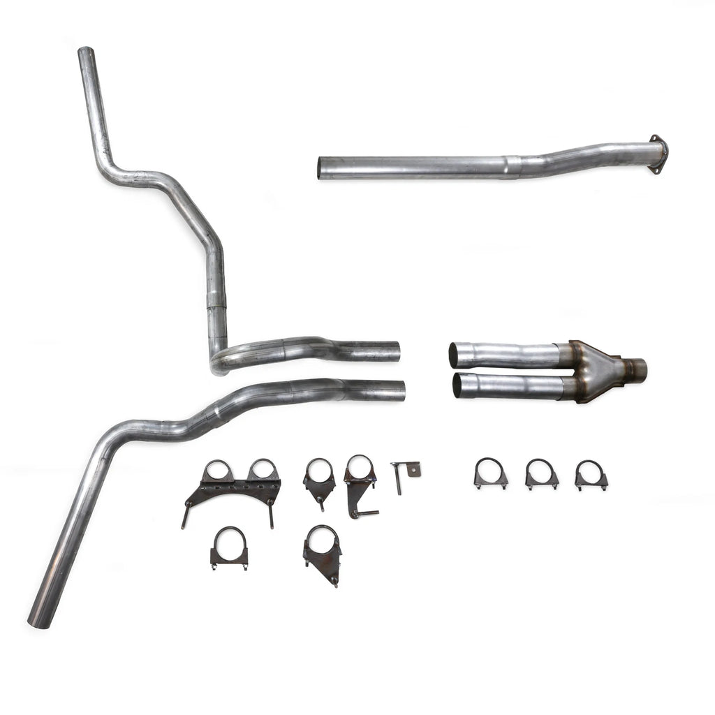 Dual Exhaust Kit for Toyota Tacoma (2016–2023) 2.5" Straight Pipe
