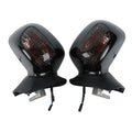 Rearview Mirrors with Smoke Signal Lens for Honda Goldwing GL1800 (2001–2017)