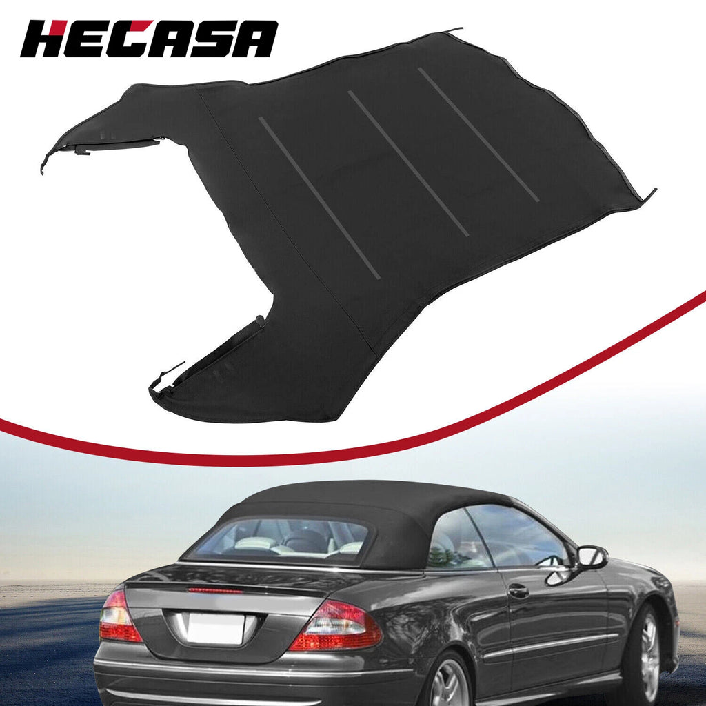 Soft Top Replacement for Mercedes-Benz CLK320 CLK350 (2004–2009) Black