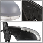 Power Heated Driver Side Door Mirror for Volkswagen Passat (2006–2010) VW1320136