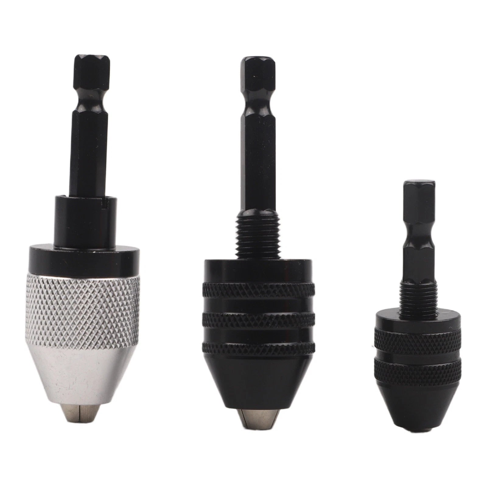 3pc Quick Change Drill Chuck Adapter for Angle Grinder (6-35mm)