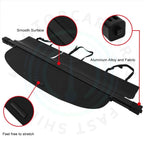 Retractable Rear Trunk Cargo Cover for Jeep Cherokee (2014–2018)