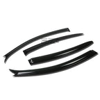 Set of 4 Window Visors for Mazda 3 (2004–2009) - Smoke Tint Rain Guard