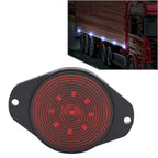 9 LED Side Marker Lamps for Truck Car Bus Tractor Boat Van RV