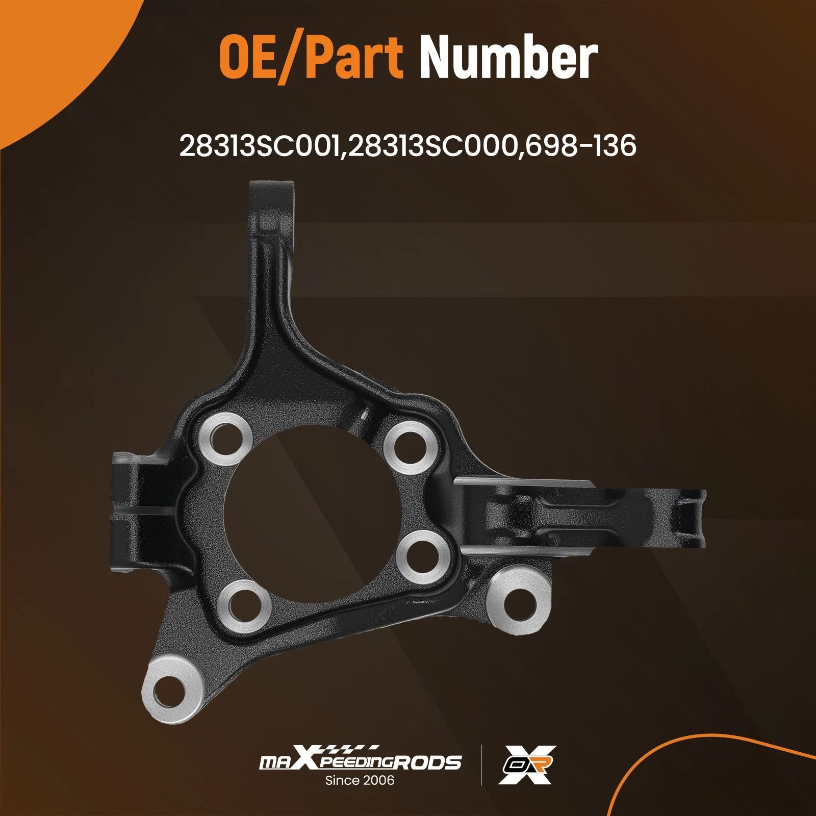 Passenger Front Steering Knuckle for Subaru Impreza WRX STI (2014-2018)