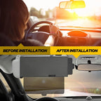 1 Piece Visor Extender for Universal Vehicles (Anti-Glare)