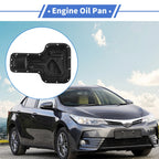 Engine Oil Pan for Toyota Corolla (1998–2008) No.264314 Steel Black