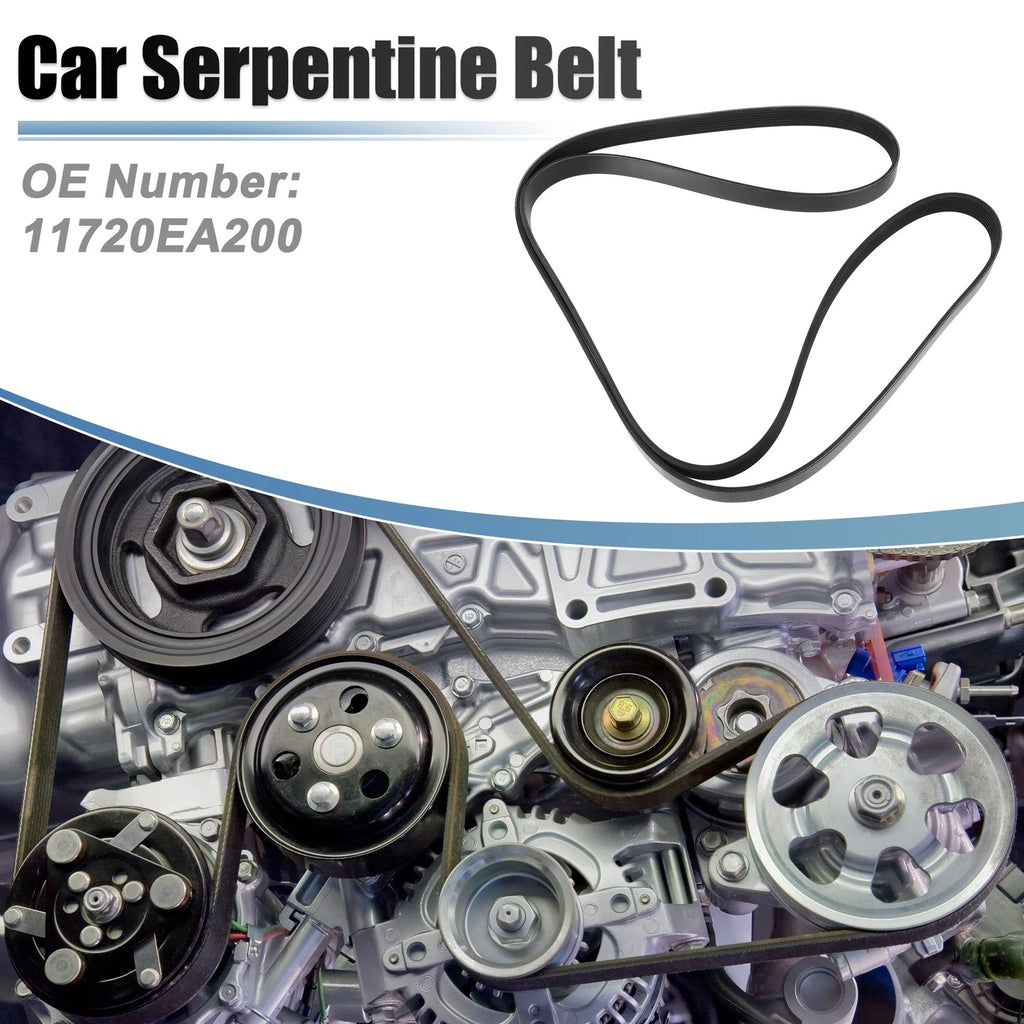 Serpentine Belt for Nissan Pathfinder (2005–2012) No. 11720EA200 Rubber