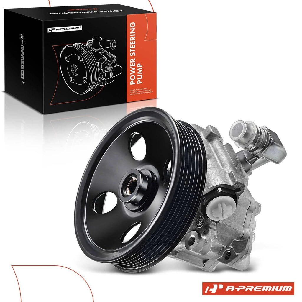 Power Steering Pump with Pulley for Mercedes C240 C320 C55 AMG CLK320 (2001–2009)
