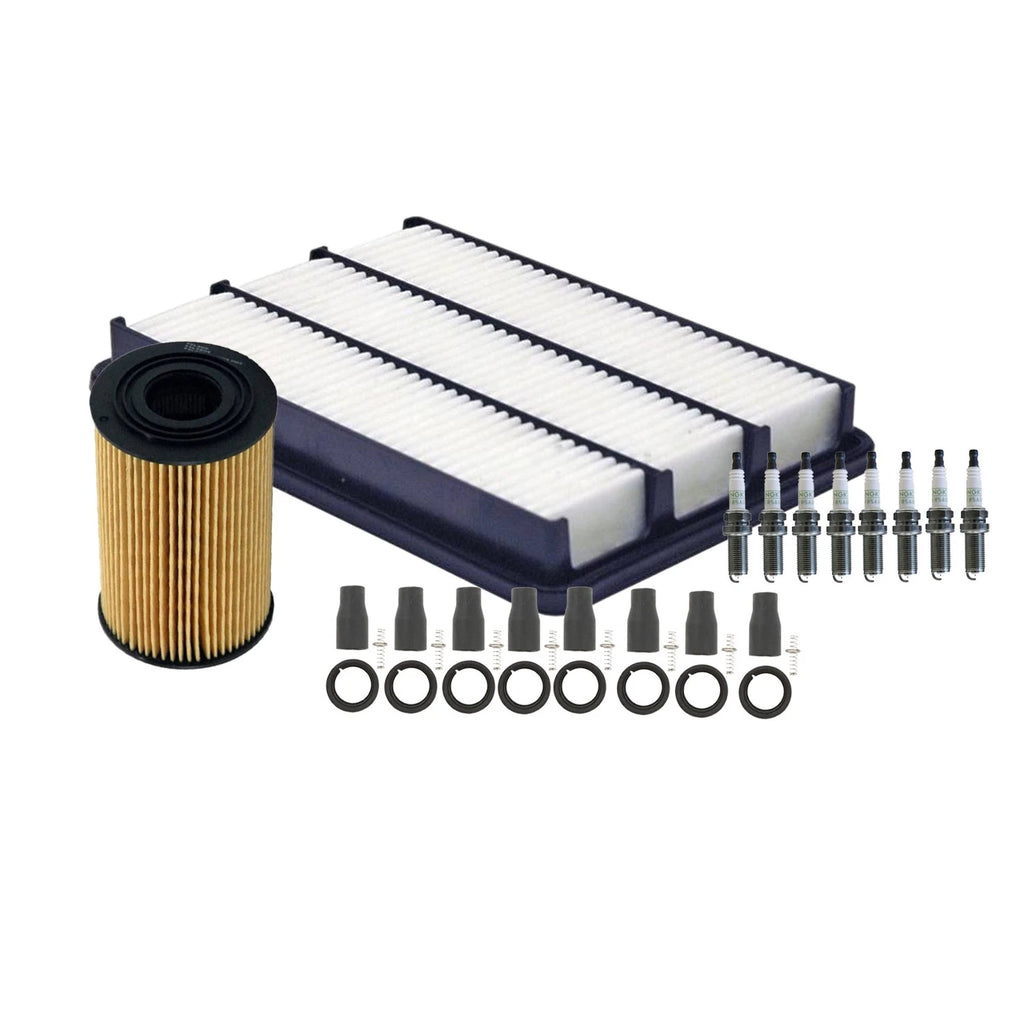 Tune Up Kit with NGK 8 Spark Plugs & Coil Boots for Kia Borrego (2009–2011)