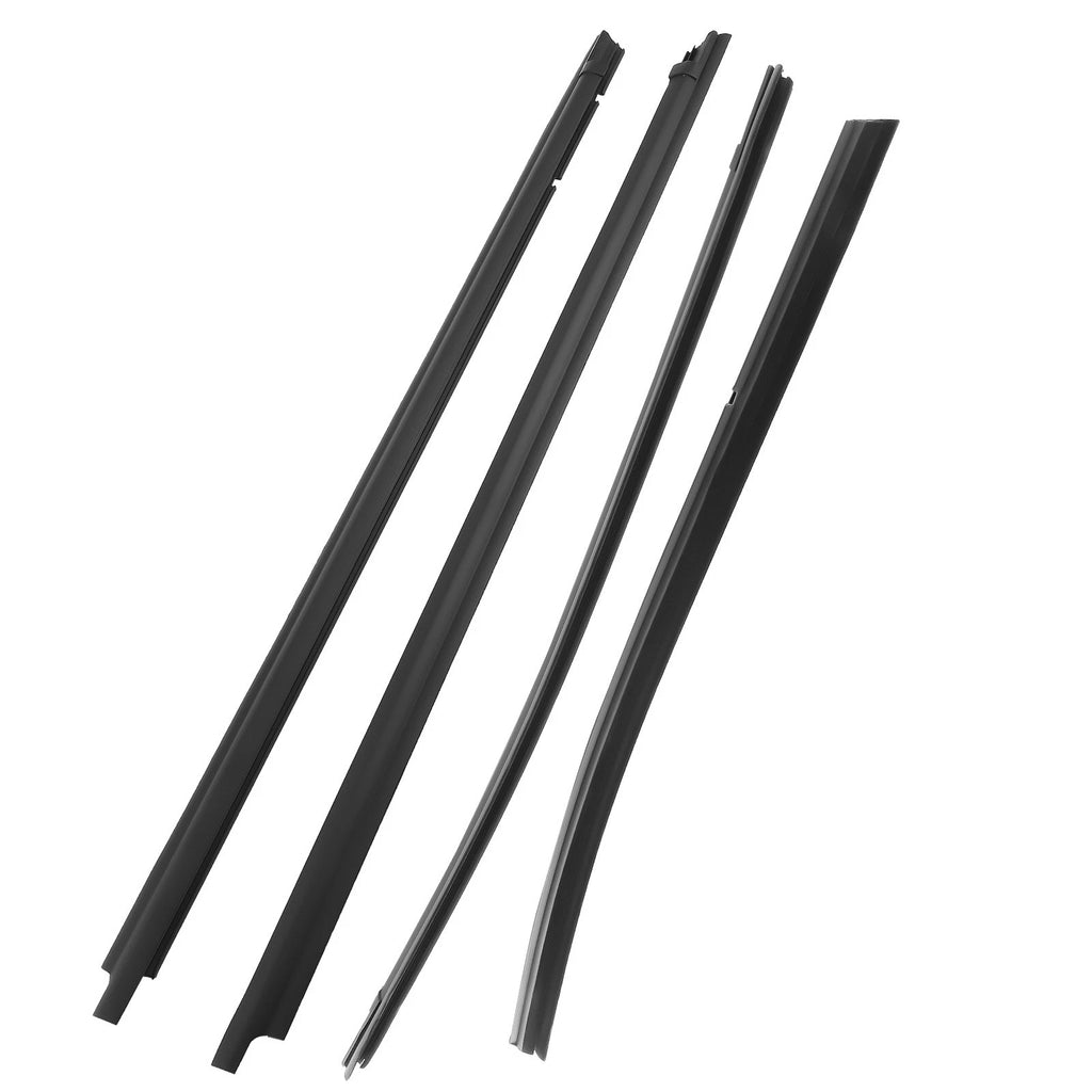 Set of 4 Door Belt Weatherstrip for Toyota Tacoma Double Cab (2005–2015) 68162-04050
