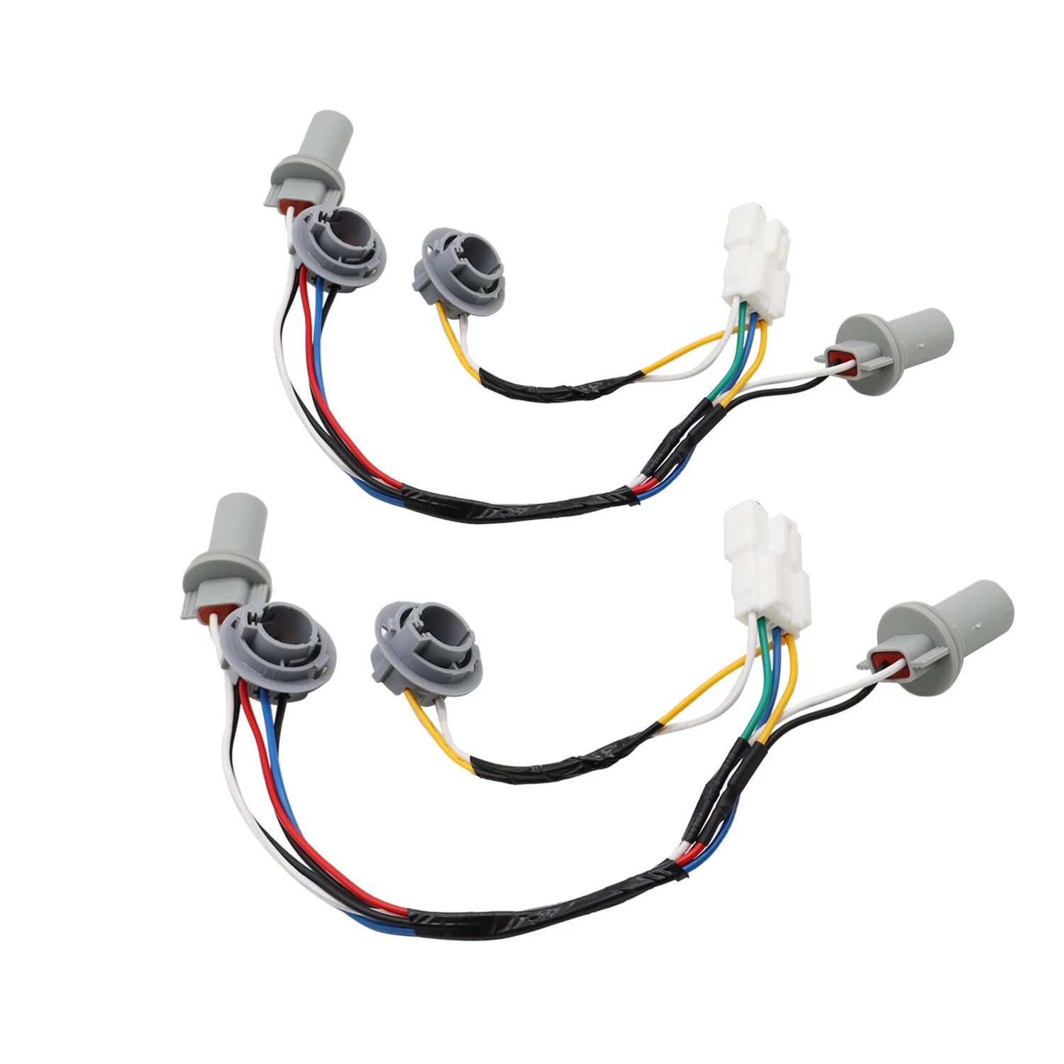 2X Rear Taillight Lamp Socket & Wiring Harness for Hyundai Sonata (2011–2014)
