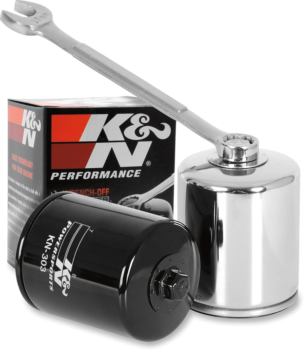 K&N Performance Oil Filter KN-303C for Bimota Honda Kawasaki Polaris Yamaha (N/A)
