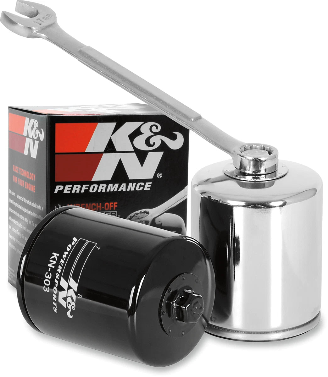 K&N Performance Oil Filter KN-303C for Bimota Honda Kawasaki Polaris Yamaha (N/A)