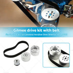 Gilmer & Belt Drive Pulley Kit for Ford Small Block 302 351C