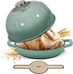 5QT Enameled Dutch Oven for Sourdough Bread with Silicone Sling