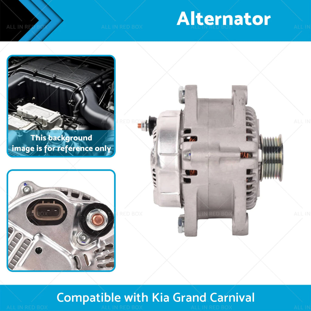 Alternator for Kia Grand Carnival VQ 3.8L Petrol G6DA (2006–2010)