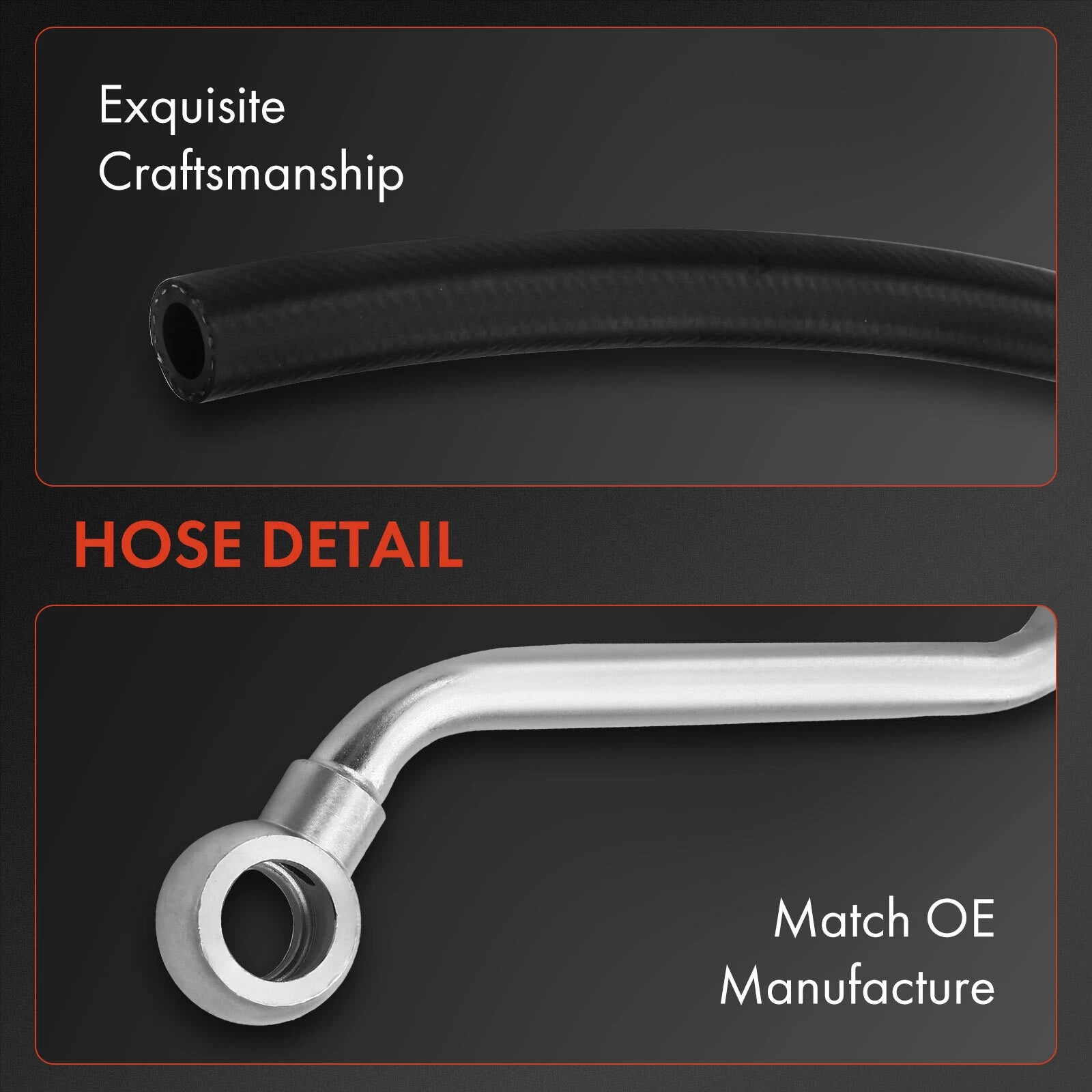 Power Steering Return Line Hose for BMW 325i 318i 318is 325e (1983–1995)