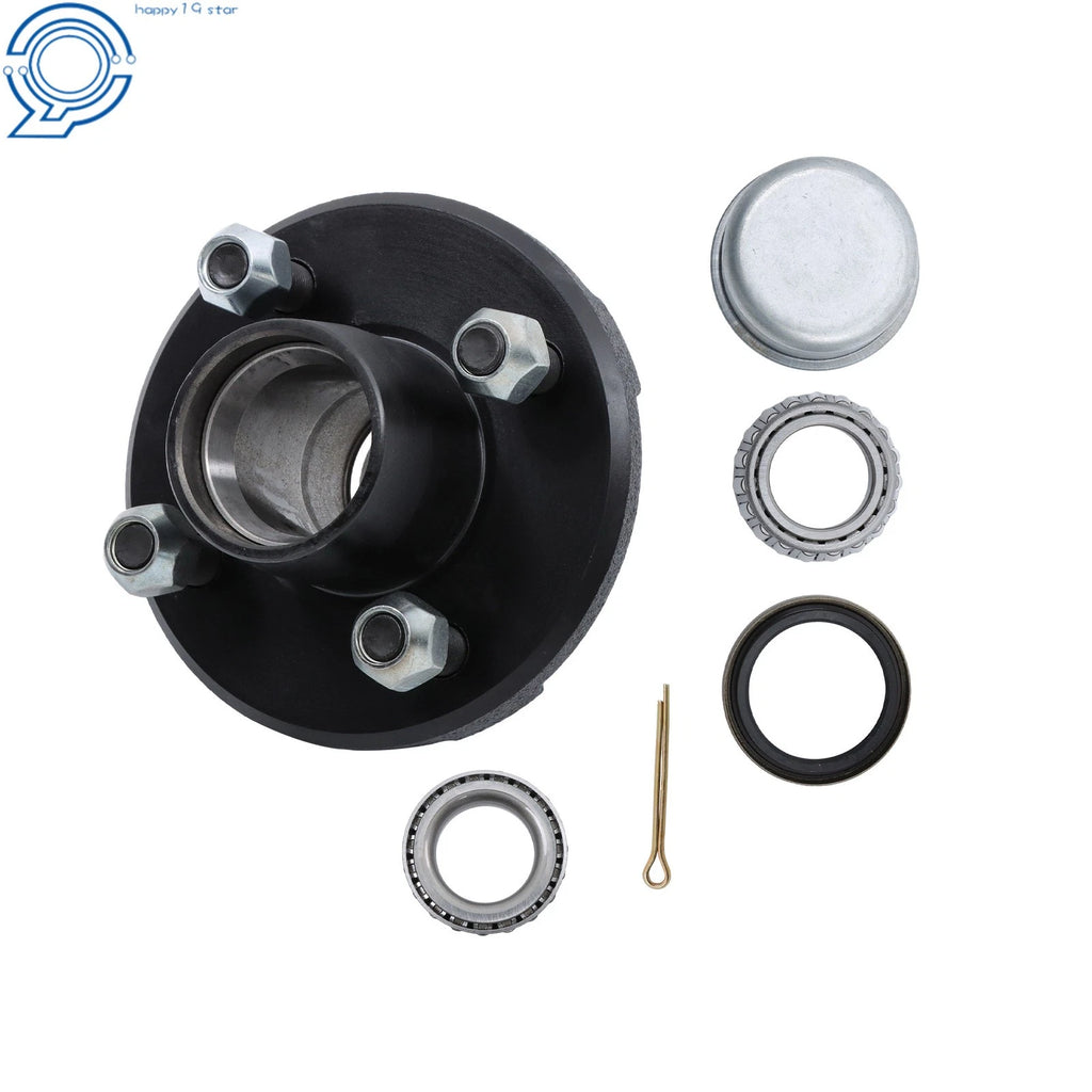Trailer Bearing Kit for 2000lbs Spindle 4 on 4 Trailer Hub (Fits Various Models)