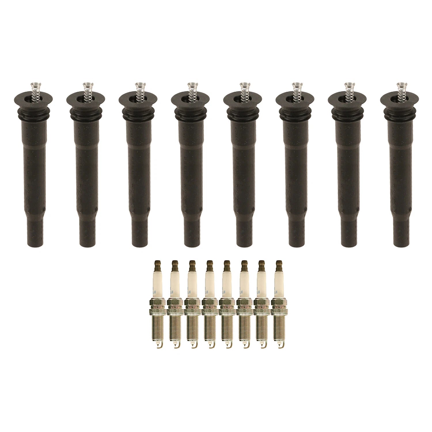 Set of 8 Spark Plug & Direct Ignition Coil Boot Kit for W204 W211 W209 W216 W219