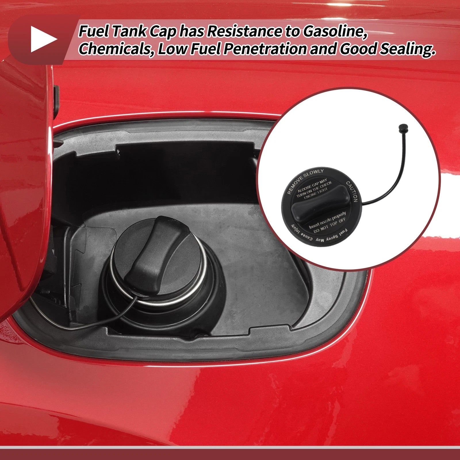Gas Fuel Cap No.A2224700005 for Mercedes-Benz CLA45 AMG (2014–2018)