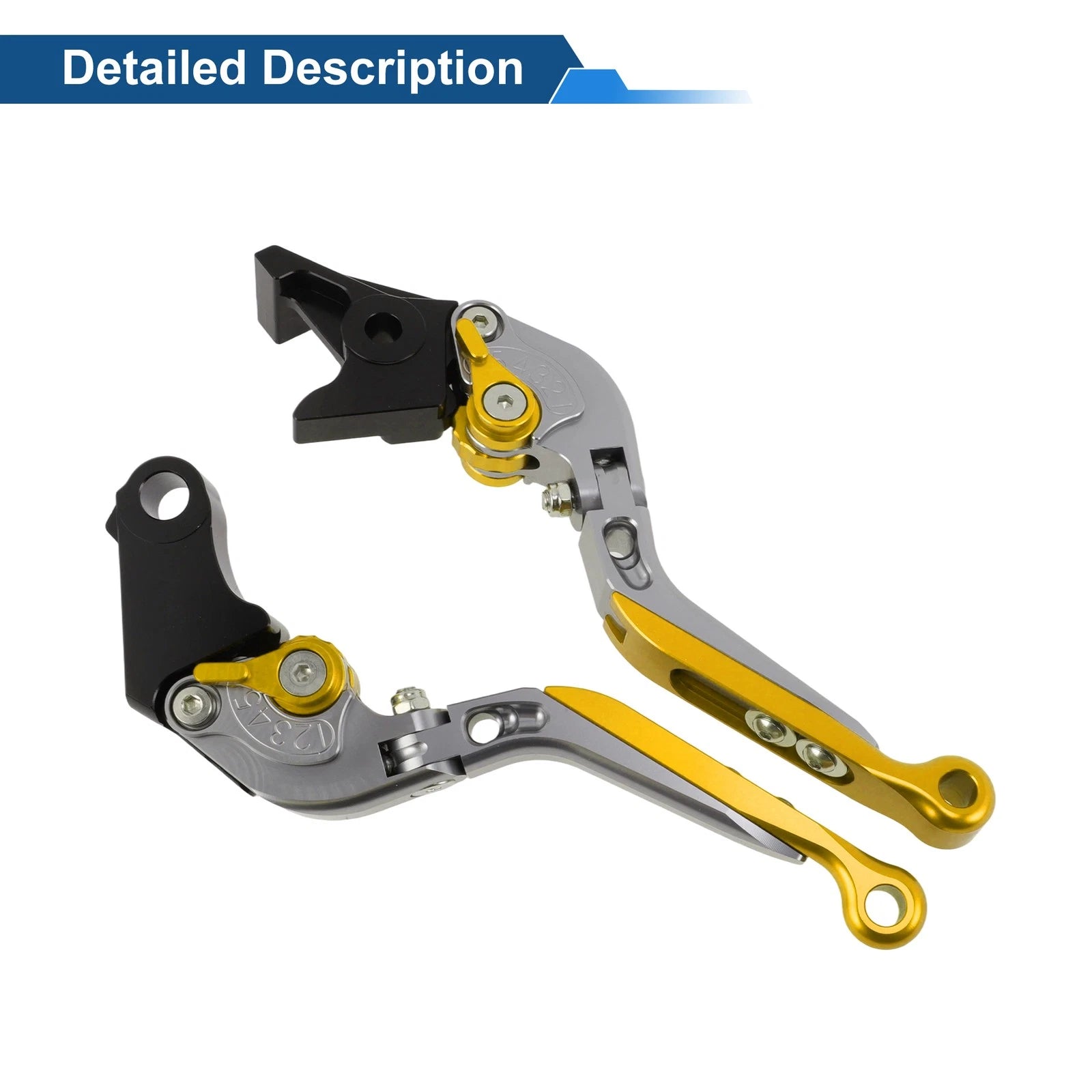 Short Long Brake Clutch Levers for Honda Rebel CMX 500 300 (2017–2023) Titanium Gold