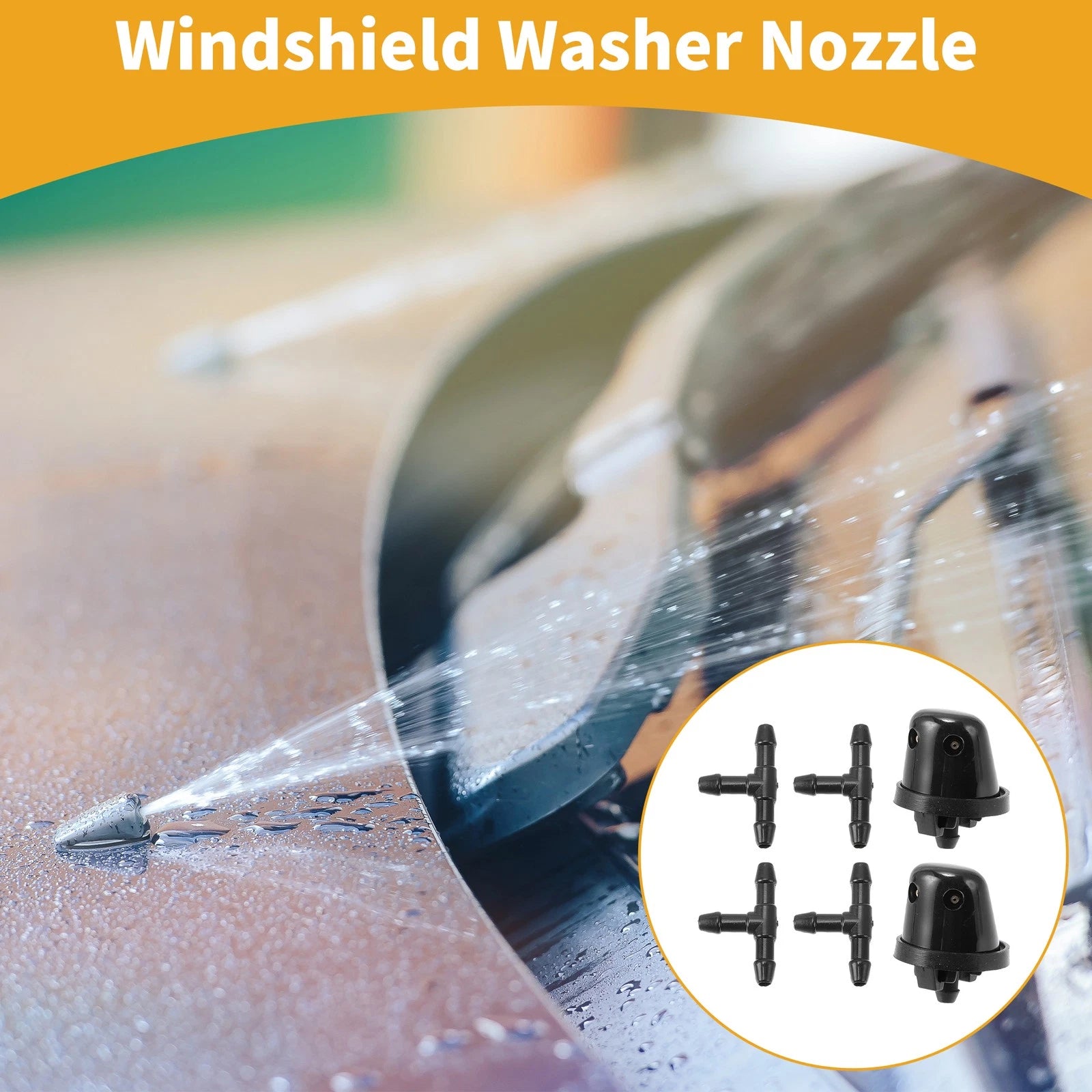 Windshield Washer Nozzle Kit for Nissan Xterra (2000–2015) No. 289700W000