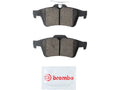 Set of 4 Rear Brake Pads for Jaguar XJR (2004–2009) TS522MC