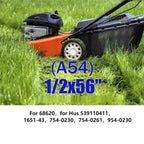Replacement Mower Deck Belt 12 Inch x 56 Inch for 165143 7540230 7540261