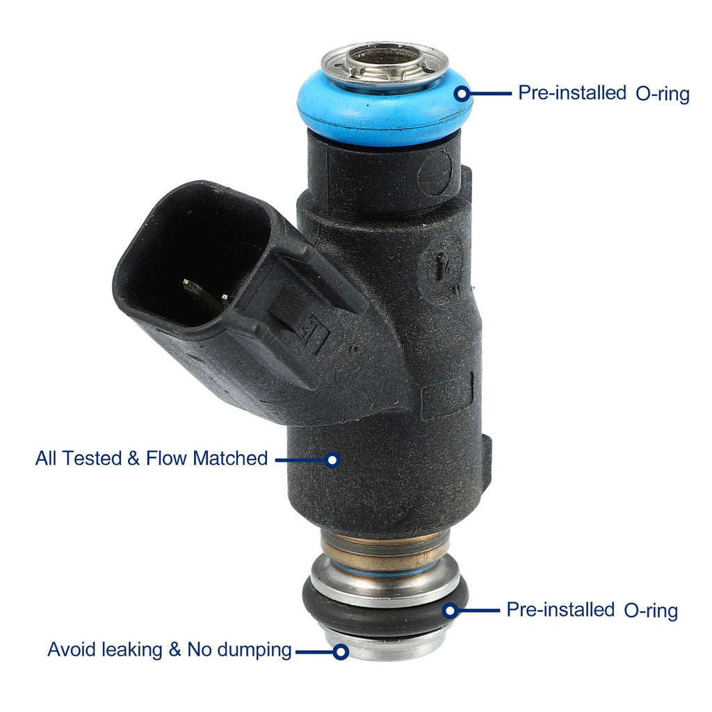 8pcs Flow Matched Fuel Injector for Chevrolet Avalanche 5.3L (2010–2013)