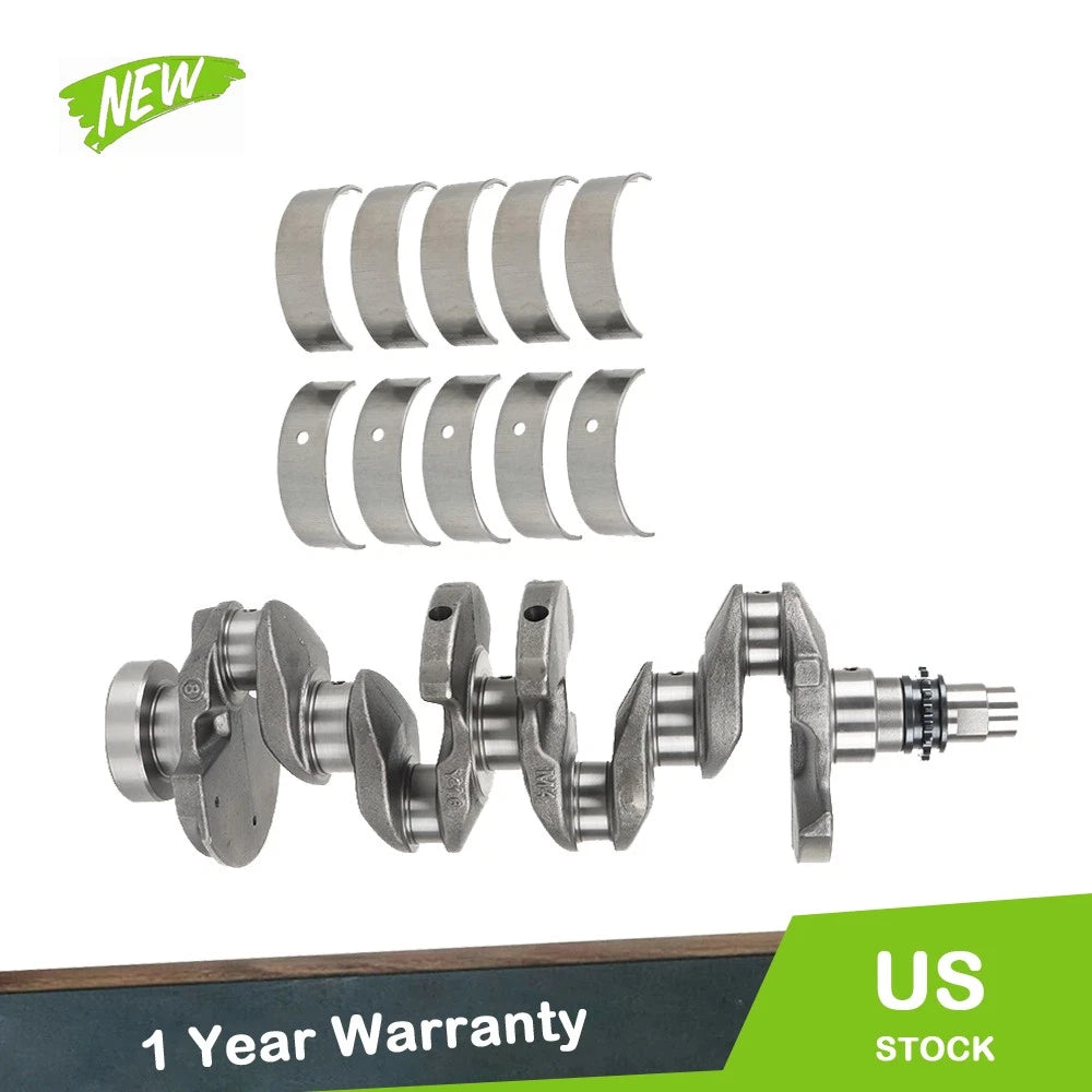 Crankshaft & Main Bearing for Hyundai Kia Accent Rio 1.6L (2012–2019)