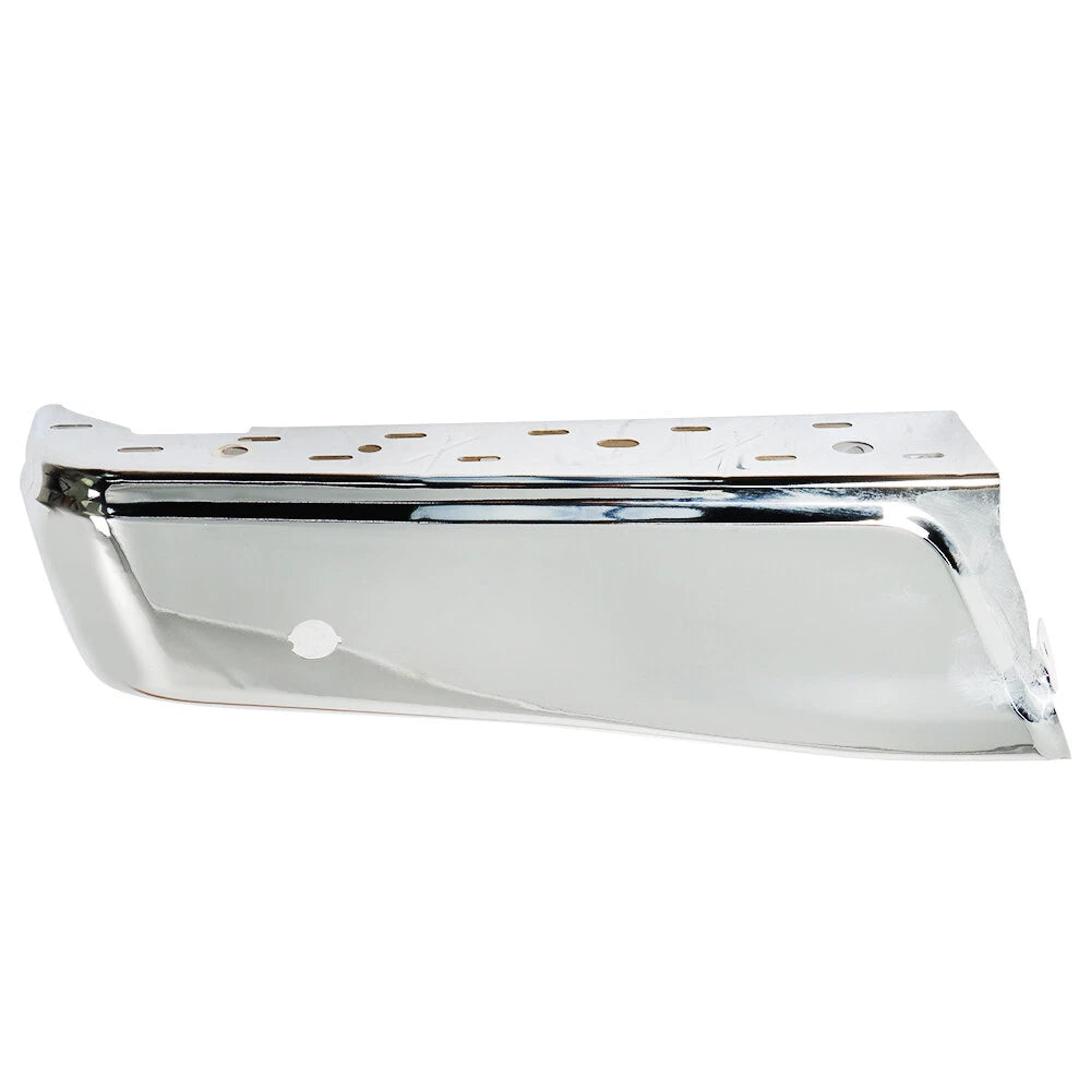 Rear Bumper Ends for Ford F-150 (2015-2020) Chrome with Sensor Hole Left