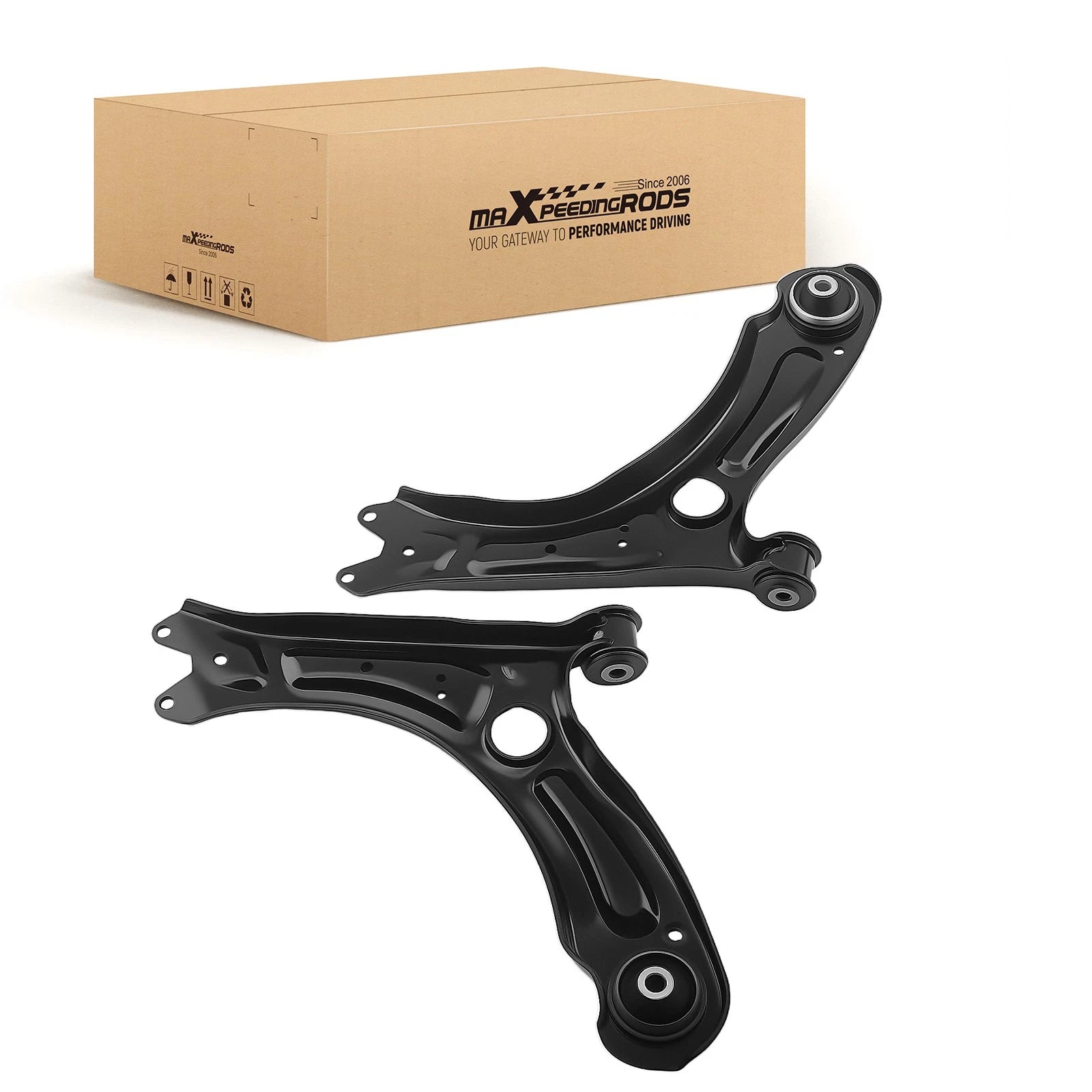 2X Front Lower Control Arms for Volkswagen Jetta (2011–2018)