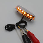 LED Signal Mirror Block Off Plate for Kawasaki Ninja ZX6R ZX10R (2005–2010)