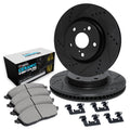 2X Brake Disc and Pad Kit for Audi A6