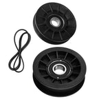 Drive Belt Set with V Type Idler Pulley for Cadet Craftsman Lawn Mowers