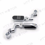 1" Highway Radical Flame Foot Peg Clamps for Harley Sportster 883 1340 XL1200 (1986–2023)