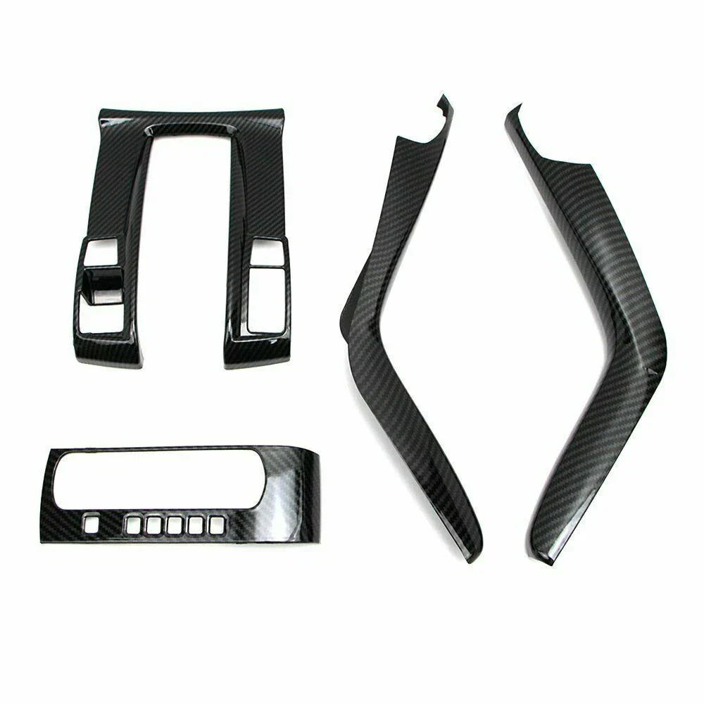 Carbon Fiber Console Shift Panel Cover for Honda Civic (2016–2020)