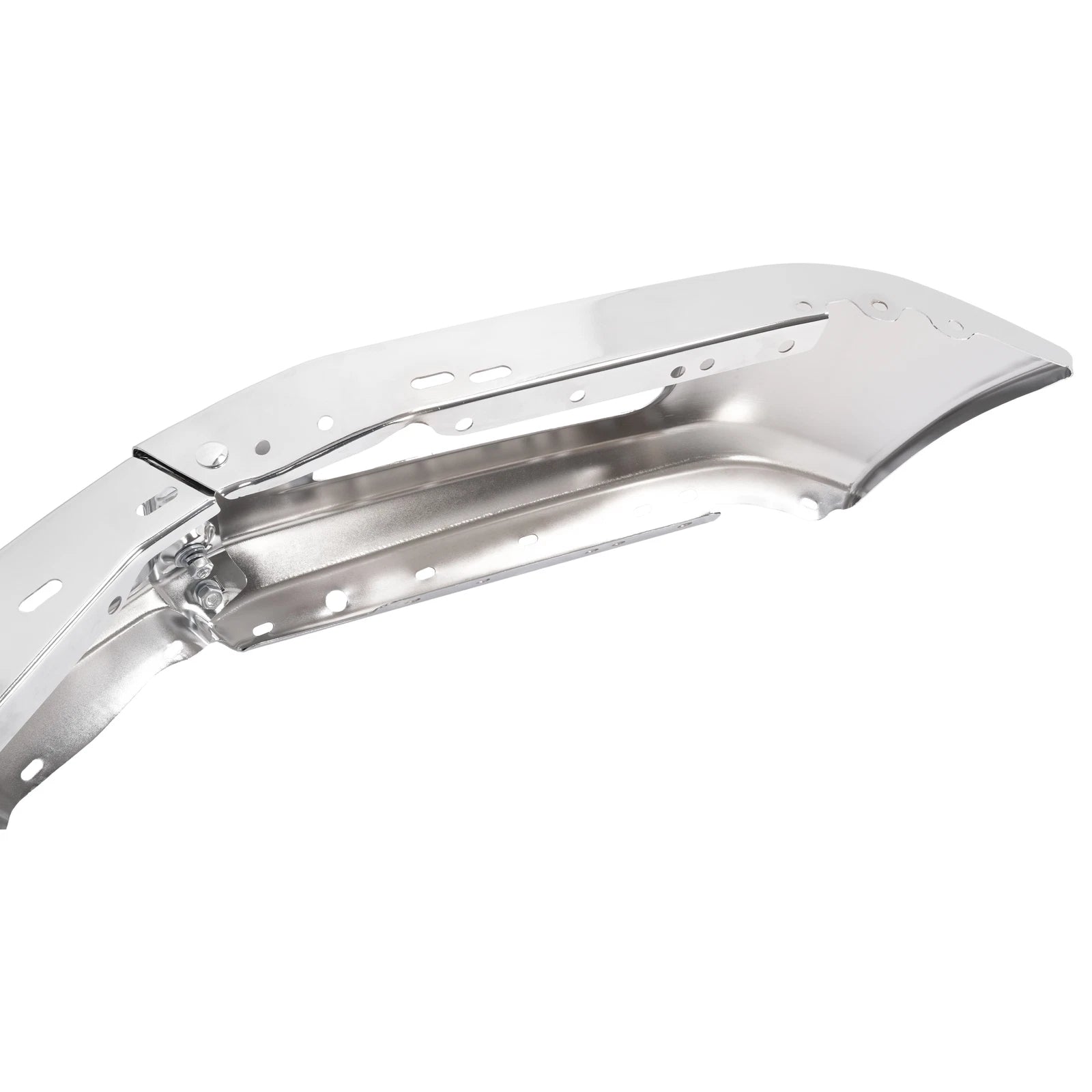 Chrome Front Bumper Face Bar with Fog Hole for Ford F-150 (2018–2020) #JL3Z17757A