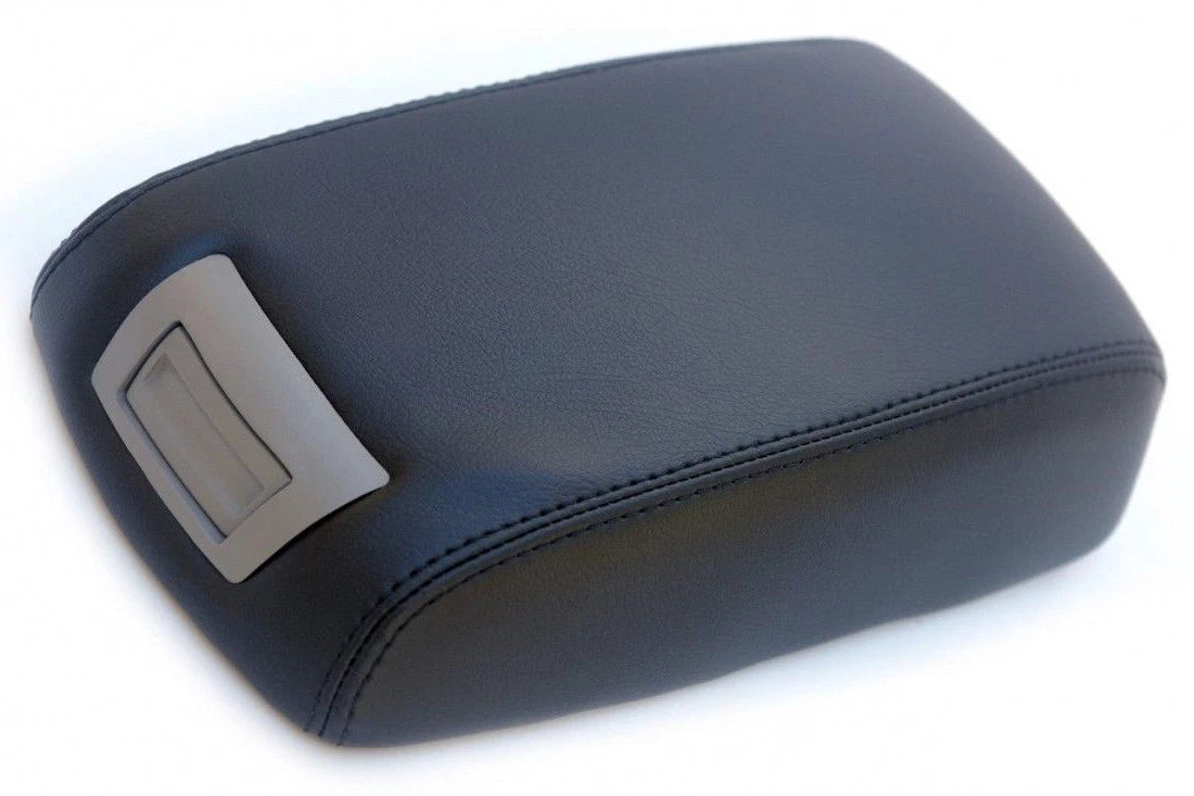Console Lid Armrest Cover for Nissan Altima (2002–2004) PVC Leather Black